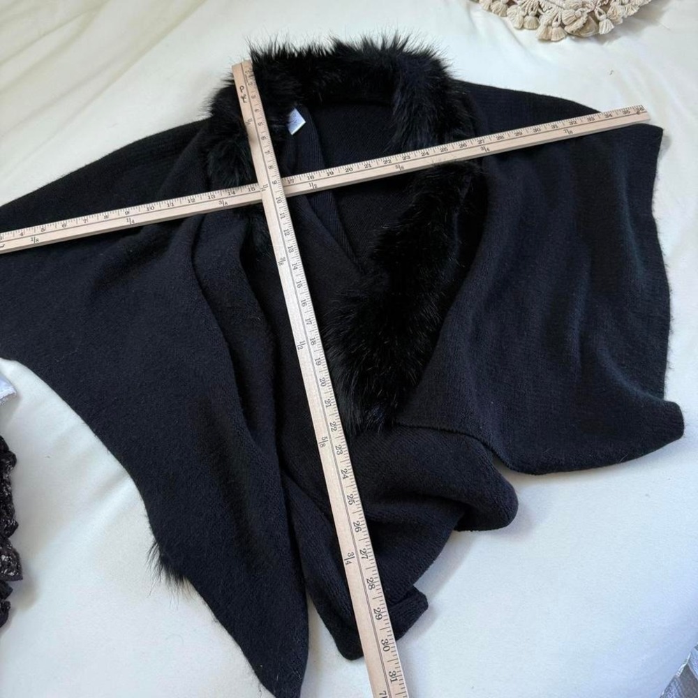 black shawl Y2K Guess black shawl one size - Picture 3 of 5